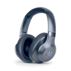 JBL EVEREST™ ELITE 750NC - Steel Blue - Wireless Over-Ear Adaptive Noise Cancelling headphones - Hero